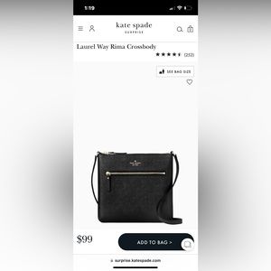 Kate Spade Laurel Way Rima Crossbody